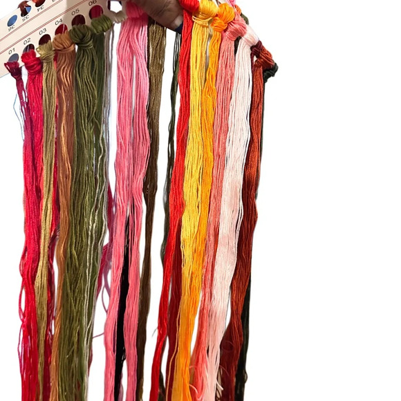 Foxhool Beginners Cross Stitch Kits Stamped Subshrubby peony flower kit - Picture 7 of 7